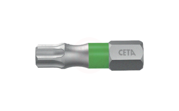 Ceta Form 1/4 İnç Torx Bits Uç (Renk Kodlu) T25 X 25 Mm