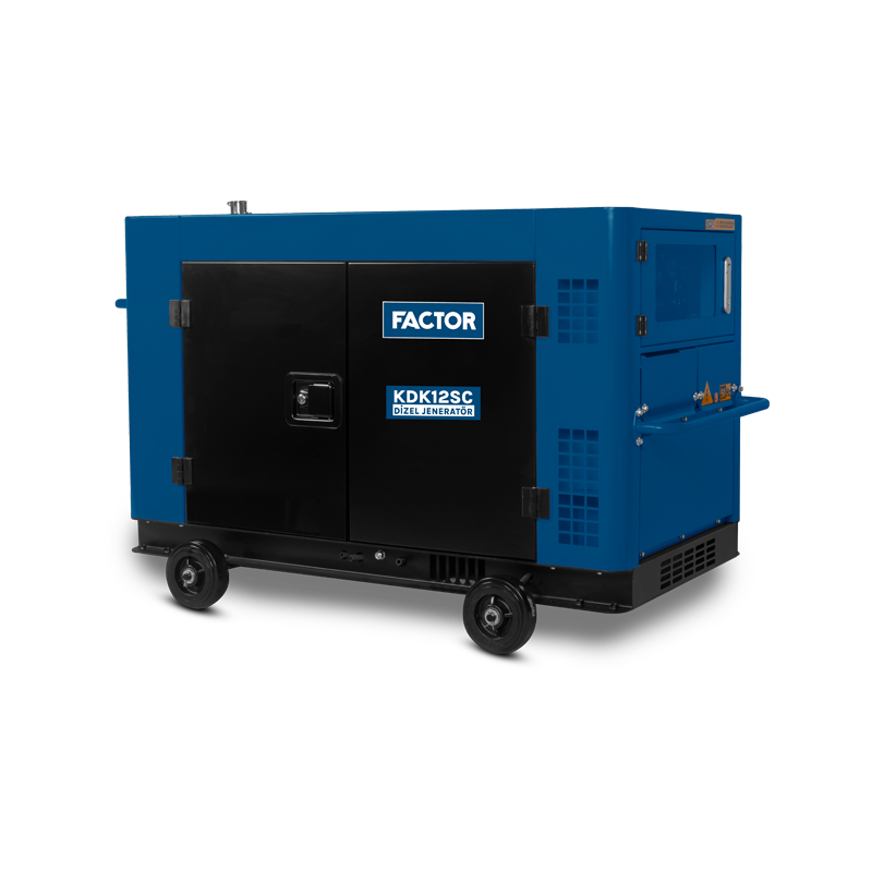Factor 12 Kva Dizel Su Soğutmalı Jeneratör Kabinli