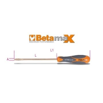 Beta Kıvılcım Çıkarmaz Düz Tornavida 1270BA 8X200