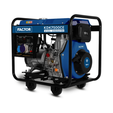 Factor 6,9 Kva Dizel Monofaze Jeneratör
