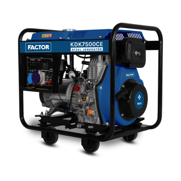 Factor 6,9 Kva Dizel Monofaze Jeneratör