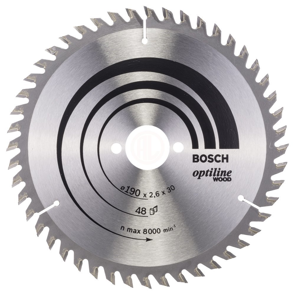 Bosch Daire Testere Bıçağı Optiline Wood 190x30 mm 48 Diş - 2608640617