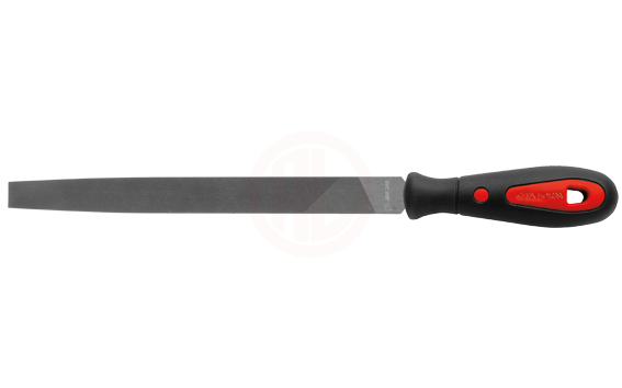 Ceta Form Konik Uçlu Yassı Eğe (Orta Diş/Ergonomik Sap) 12 İnç/300 Mm