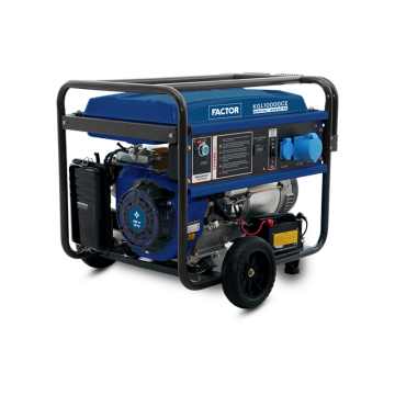 Factor 9.4 Kva Benzinli İpli -Marşlı Monofaz Jeneratör