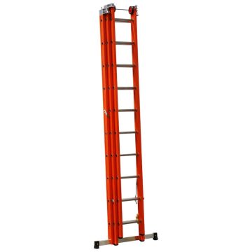Çağsan Üç Parçalı Çok Amaçlı Çok Amaçlı Fiberglas Merdiven (V3) 3x10 Basamaklı - FS190-V3