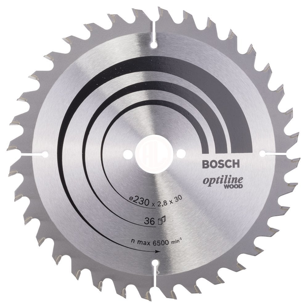 Bosch Daire Testere Bıçağı Optiline Wood 230x30 mm 36 Diş - 2608640628