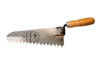 Işıklar Dişli Mala Sol Diş Ağaç Sap 22 Cm - 2002-AF