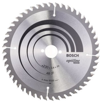 Bosch Daire Testere Bıçağı Optiline Wood 230x30 mm 48 Diş - 2608640629