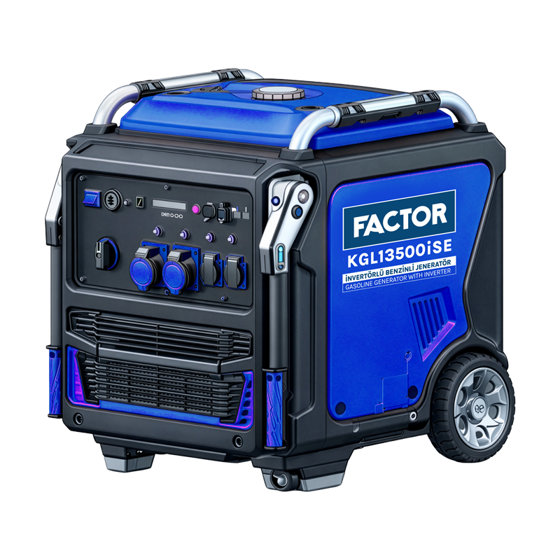 Factor İnvertörlü Benzinli Jeneratör 11 Kw