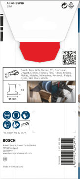 Bosch Aksesuar PRO  AII 65 BSPIB Starlock Testere Ucu