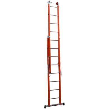 Çağsan İki Parçalı Çok Amaçlı Fiberglas Merdiven (V2) 2x8 Basamaklı - FS5-V2