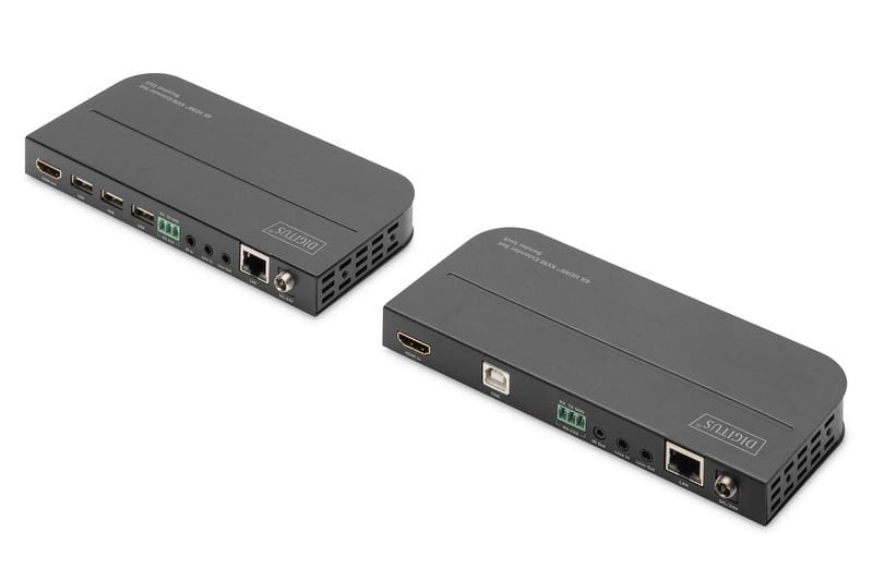 Assmann Digitus 4K Hdmı® Kvm Sinyal Uzatma Seti, Tcp/Ip, 100 Mt Digitus 4K Hdmı® Kvm Extender Set, Tcp/Ip, 100 M