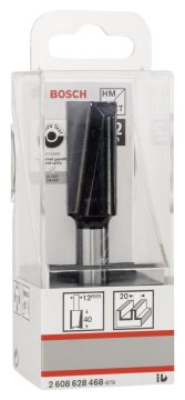Bosch Çift Oluklu Düz Freze Ucu Standard For Wood 12x20x81 mm - 2608628468
