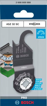 Bosch Aksesuar PRO  ASZ 32 SC Starlock Testere Ucu