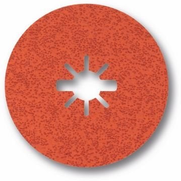 Sia Fiber Disk Zımpara 4582 Siaramic Yıldız Uçlu Delik X-Lock Ø180 mm 36 Kum