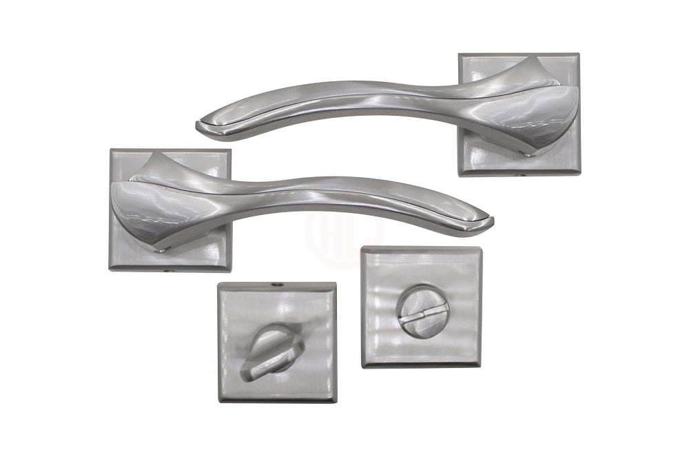 Nobel Bilecik Inox Kare Rozetli Wc - 10730800