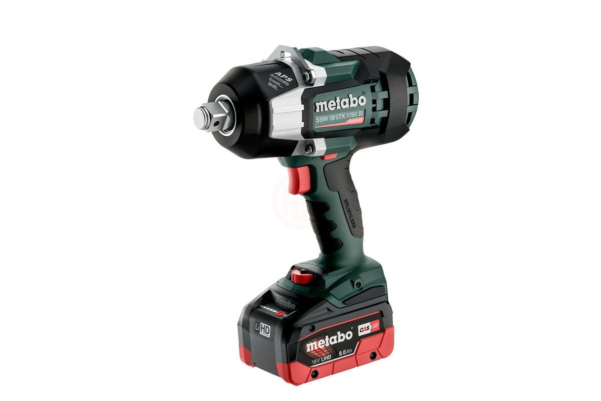 Metabo Akülü Somun Sıkma Makinesi SSW 18 LTX 1750 BL (2 x 8,0 Ah Akü)