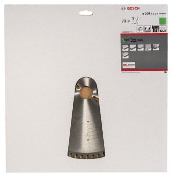 Bosch Daire Testere Bıçağı Optiline Wood 305x30 mm 72 Diş - 2608641771