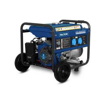 Factor 5 Kva Benzinli İpli- Marşlı Jeneratör