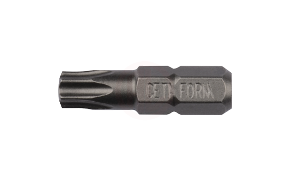Ceta Form 1/4 İnç Torx Bits Uç T40 X 25 Mm