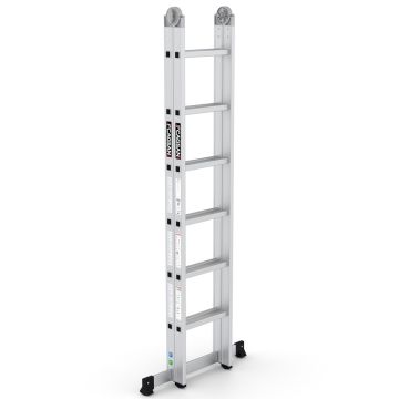 Çağsan Katlanır Alüminyum Merdiven 2x6 Basamaklı - K4