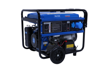 Factor 8,1 Kva Benzinli İpli - Marşlı Monofaz Jeneratör