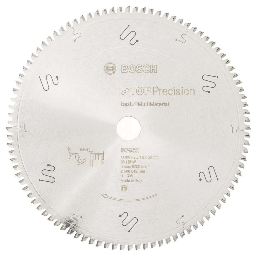 Bosch Daire Testere Bıçağı Best For MultiMaterial 305x30 mm 96 Diş - 2608642099