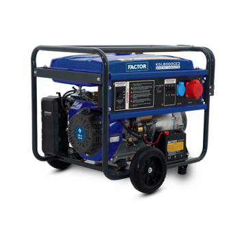Factor 8,1 Kva Benzinli İpli - Marşlı Trifaze Jeneratör