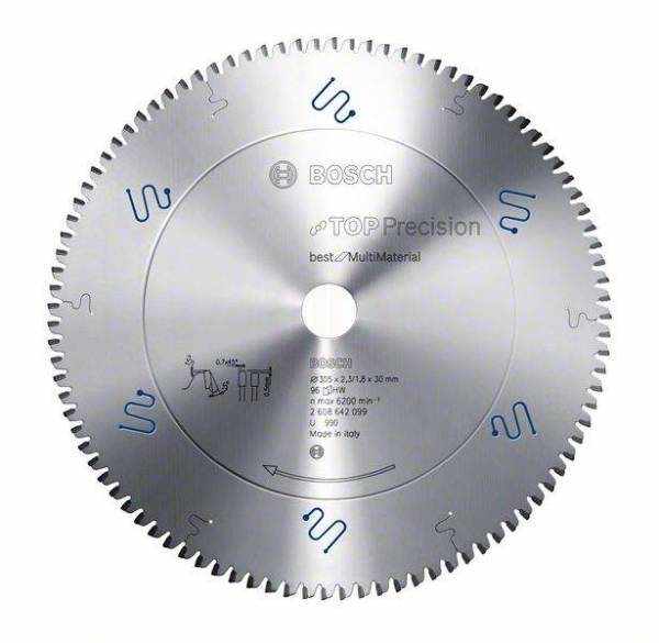 Bosch Daire Testere Bıçağı Best For MultiMaterial 305x30 mm 96 Diş - 2608642099