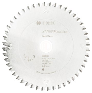 Bosch Daire Testere Bıçağı Best For Wood 210x30 mm 48 Diş - 2608642100