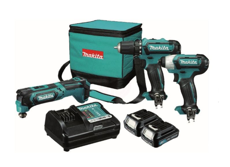 Makita Akülü Makine Seti CLX302AX4 (2 x 2,0 Ah Akü)