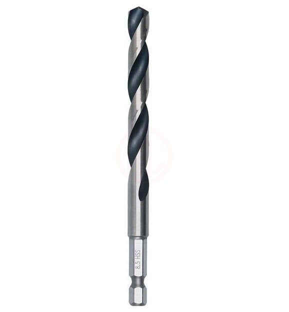 Bosch Metal Matkap Ucu HSS PointTeQ 1/4 İnç Altıgen Şaft 8,5 mm - 2608577534