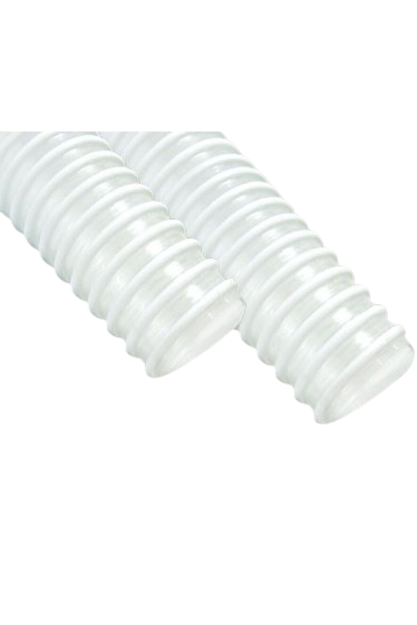 Spiral Lavabo Gırtlak Hortumu Opak 1 1/4” (1 Metre)