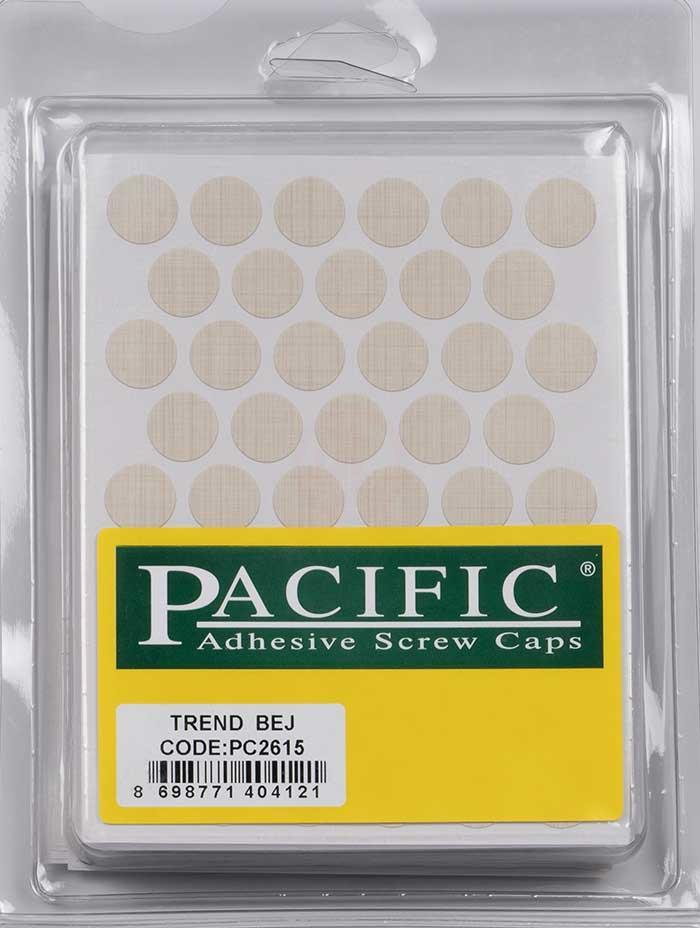 Pacific Trend Bej Yapışkanlı Tapa 14 mm - PC2615