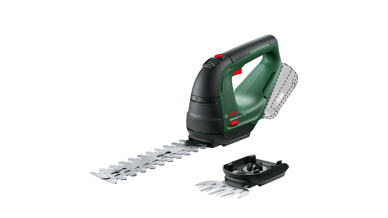 Bosch Çim Makası Advanced Shear 18V-10 Solo (Aküsüz) - 0600857001
