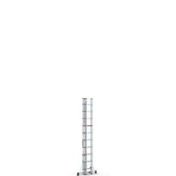 Çağsan Üç Parçalı Sürgülü Alüminyum Merdiven 3x10 Basamaklı - TS090