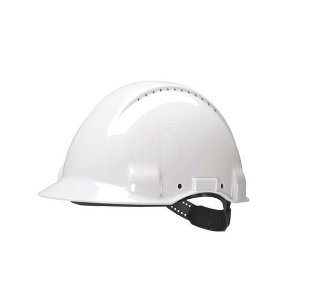 3M G3000Cvı Beyaz Havalandırmalı Vinil Bantlı Baret - XH001674759
