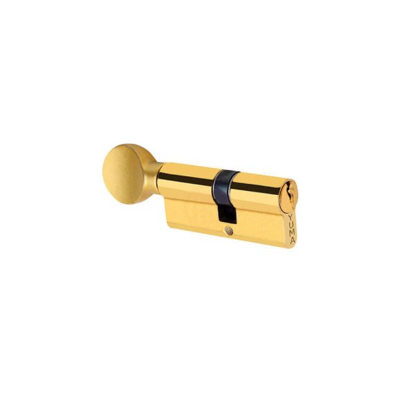 Yuma Kilit Mandallı Topuzlu Standart Pirinç Barel 68 mm Bilyalı Mandallı Tuzaklı - YM-B68BTM