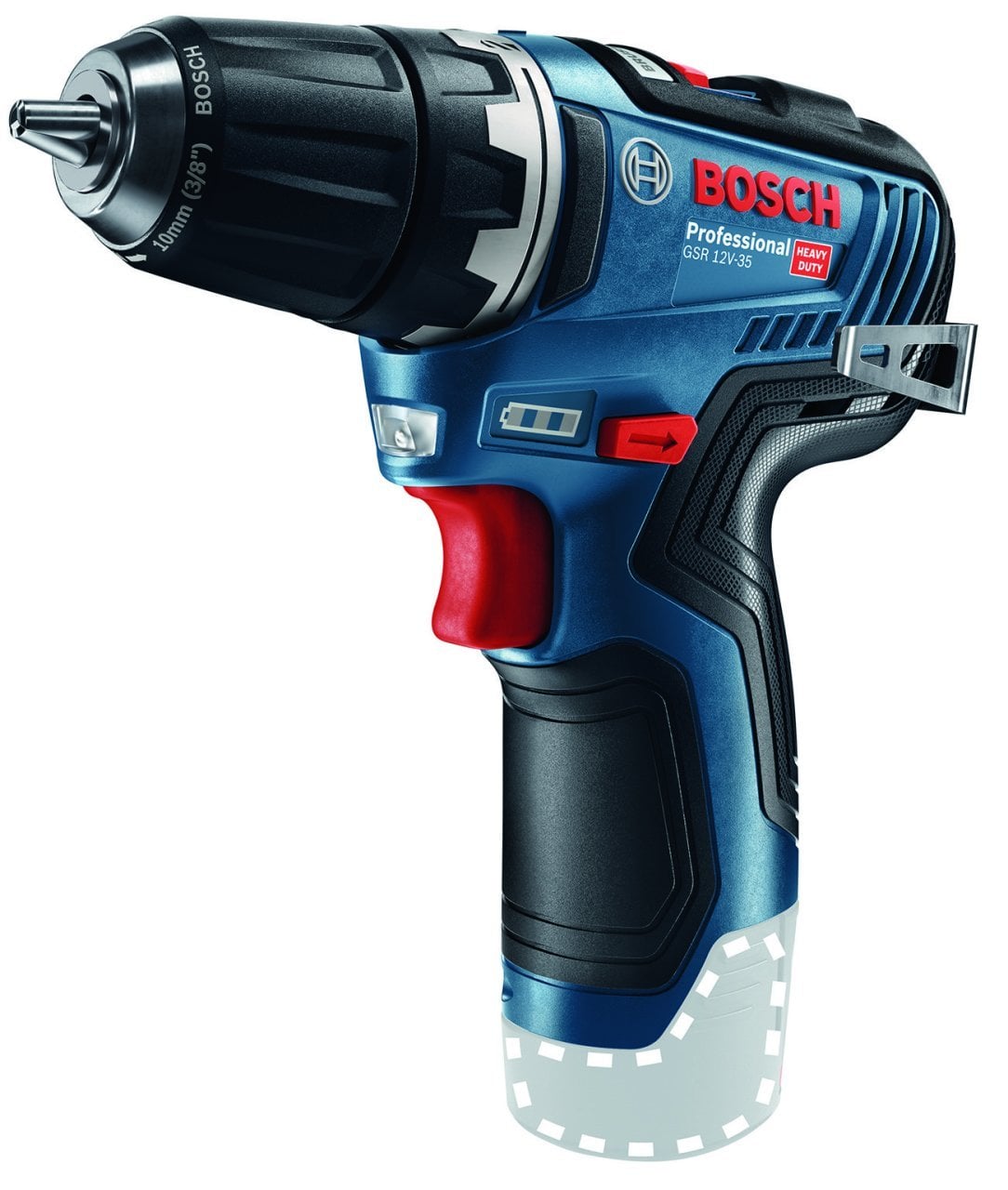 Bosch Akülü Vidalama Matkabı GSR 12V-35 (Aküsüz) - 06019H8000