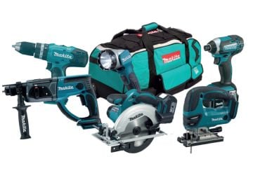 Makita Akülü Makine Seti DLX6068PT (3 x 5,0 Ah Akü)