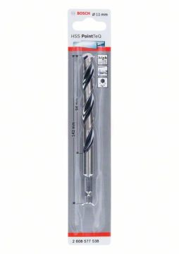 Bosch Metal Matkap Ucu HSS PointTeQ 1/4 İnç Altıgen Şaft 11,0 mm - 2608577538