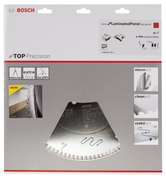 Bosch Daire Testere Bıçağı Best For LaminatedPanel Abrasive 300x30 mm 96 Diş - 2608642110