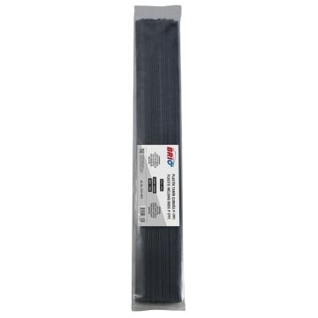 Brio Plastik Tamir Çubuğu P (Pp) Siyah İnce 25 Li Paket