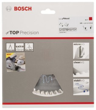 Bosch Daire Testere Bıçağı Best For Wood 165x20 mm 48 Diş - 2608642384