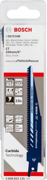 Bosch Panter Testere Bıçağı Endurance For Vehicle Rescue S 957 CHM 150 mm (10 Adet) - 2608653131