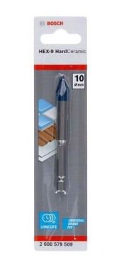 Bosch Fayans Matkap Ucu CYL-9 HEX-9 HardCeramic Altıgen Şaft 10x90 mm - 2608579509
