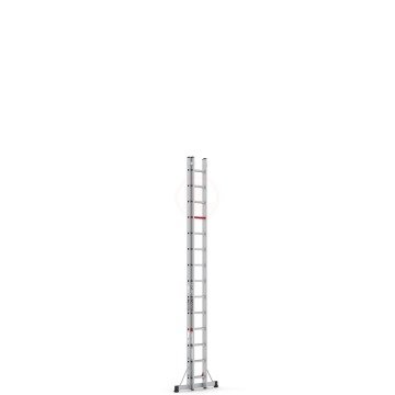 Çağsan İki Parçalı Sürgülü Alüminyum Merdiven 2x14 Basamaklı - TS8