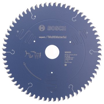 Bosch Daire Testere Bıçağı Expert For MultiMaterial 216x30 mm 64 Diş - 2608642493