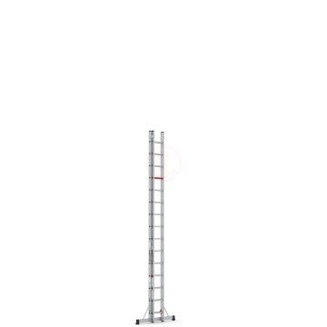Çağsan İki Parçalı Sürgülü Alüminyum Merdiven 2x15 Basamaklı - TS9
