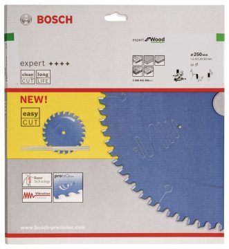 Bosch Daire Testere Bıçağı Expert For Wood 250x30 mm 60 Diş (2,4/1,8 mm) - 2608642498